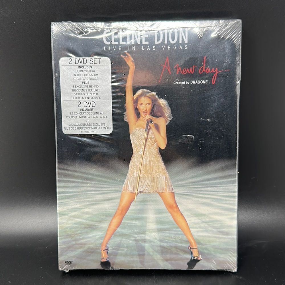 Brand new Celine Dion Live in Vegas A new day DVD